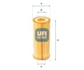 Olejov filtr UFI ‐ UFI 25.080.00