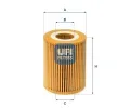 Olejov filtr UFI ‐ UFI 25.085.00