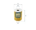 UFI Olejov filtr ‐ UFI 25.091.00
