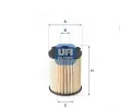 Olejov filtr UFI ‐ UFI 25.110.00