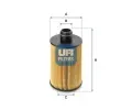 Olejov filtr UFI ‐ UFI 25.112.00