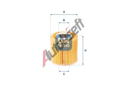 UFI Olejov filtr UFI 25.150.00, 25.150.00