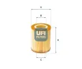 Olejov filtr UFI ‐ UFI 25.152.00