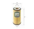 Olejov filtr UFI ‐ UFI 25.154.00