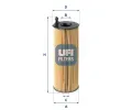 UFI Olejov filtr ‐ UFI 25.168.00