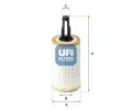 Olejov filtr UFI ‐ UFI 25.172.00