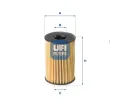 Olejov� filtr&nbsp;UFI&nbsp;&dash;&nbsp;UFI 25.201.00