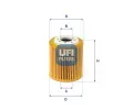 Olejov filtr UFI ‐ UFI 25.216.00