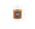 Olejov filtr UFI ‐ UFI 25.232.00