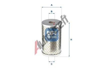 UFI Olejov� filtr UFI 25.402.01, 25.402.01