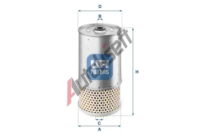 UFI Olejov filtr UFI 25.528.00, 25.528.00