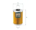 Olejov filtr UFI ‐ UFI 25.539.00
