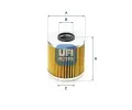 Olejov filtr UFI ‐ UFI 25.541.00