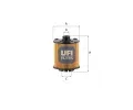 Olejov filtr UFI ‐ UFI 25.VCC.01
