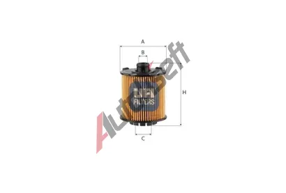 UFI Olejov filtr UFI 25.VCC.01, 25.VCC.01