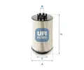 Palivov filtr UFI ‐ UFI 26.011.00