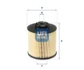 Palivov filtr UFI ‐ UFI 26.017.00