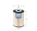 Palivov filtr UFI ‐ UFI 26.020.00