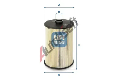 UFI Palivov� filtr UFI 26.043.00, 26.043.00