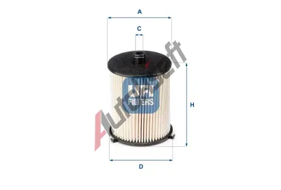 UFI Palivov� filtr UFI 26.073.00, 26.073.00