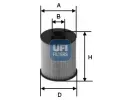 Palivov filtr UFI ‐ UFI 26.077.00