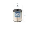 Palivov filtr UFI ‐ UFI 26.123.00