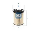 Palivov filtr UFI ‐ UFI 26.129.00