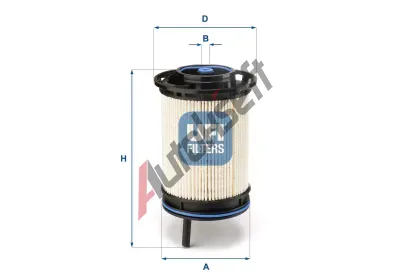 UFI Palivov� filtr UFI 26.130.00, 26.130.00