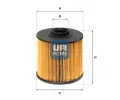 Palivov filtr UFI ‐ UFI 26.149.00