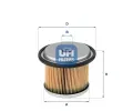 Palivov filtr UFI ‐ UFI 26.676.00