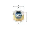 Palivov filtr UFI ‐ UFI 26.686.00
