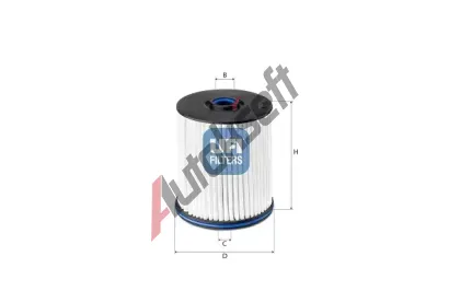 UFI Palivov filtr UFI 26.E2X.02, 26.E2X.02