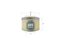 Vzduchov� filtr&nbsp;UFI&nbsp;&dash;&nbsp;UFI 27.097.00