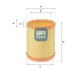 Vzduchov filtr UFI ‐ UFI 27.196.00