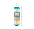 Vzduchov filtr UFI ‐ UFI 27.593.00