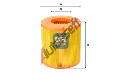 UFI Vzduchový filtr UFI 27.603.00, 27.603.00 UFI Vzduchový filtr UFI 27.603.00, 27.603.00