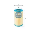 Vzduchov filtr UFI ‐ UFI 27.630.00