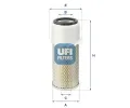 UFI Vzduchov filtr ‐ UFI 27.924.00