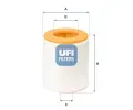 Vzduchov filtr UFI ‐ UFI 27.A48.00