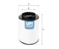 Vzduchov filtr UFI ‐ UFI 27.B54.00
