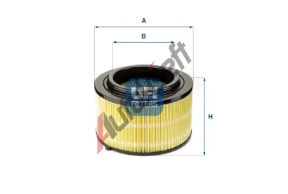 UFI Vzduchov filtr UFI 27.B74.00, 27.B74.00