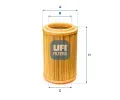 Vzduchov filtr UFI ‐ UFI 27.E34.00