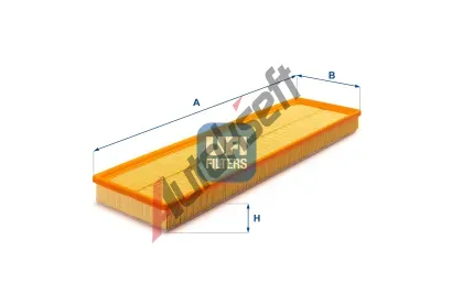 UFI Vzduchov filtr UFI 30.003.00, 30.003.00