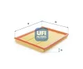 UFI Vzduchov filtr ‐ UFI 30.017.00