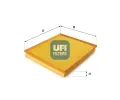 Vzduchov filtr UFI ‐ UFI 30.019.00