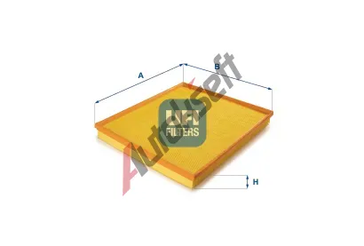 UFI Vzduchov filtr UFI 30.019.00, 30.019.00