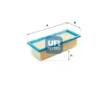Vzduchov� filtr&nbsp;UFI&nbsp;&dash;&nbsp;UFI 30.033.00