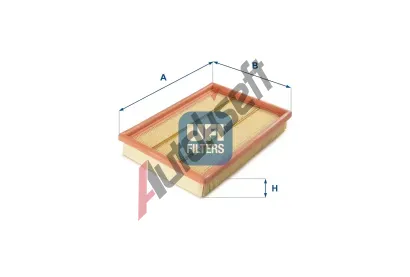 UFI Vzduchov filtr UFI 30.062.00, 30.062.00