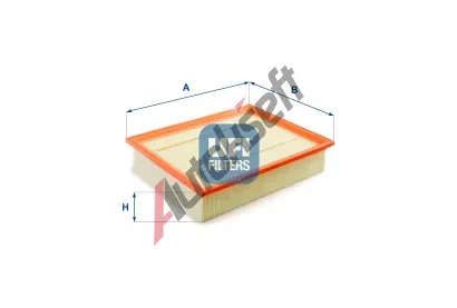UFI Vzduchov filtr UFI 30.086.00, 30.086.00