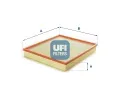 Vzduchov filtr UFI ‐ UFI 30.099.00